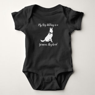 Body Baby shower berger allemand chien sans sexe