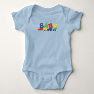Body Baby Shower Camion de Construction