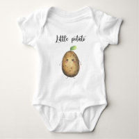 Baby shower de pomme de terre mou