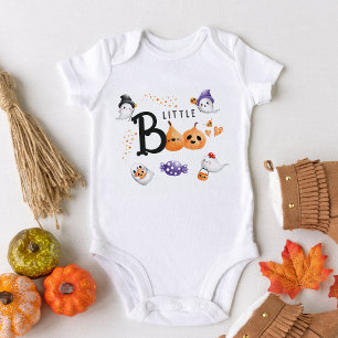 Body Baby shower d'Halloween Little Boo Cute Ghost Witc