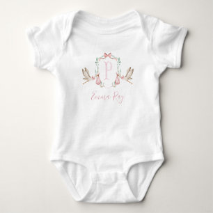 Body Baby Shower Fille Rose Préparatoire Sudiste Pink S