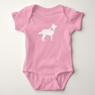 Body Baby Shower Husky de Sibérie