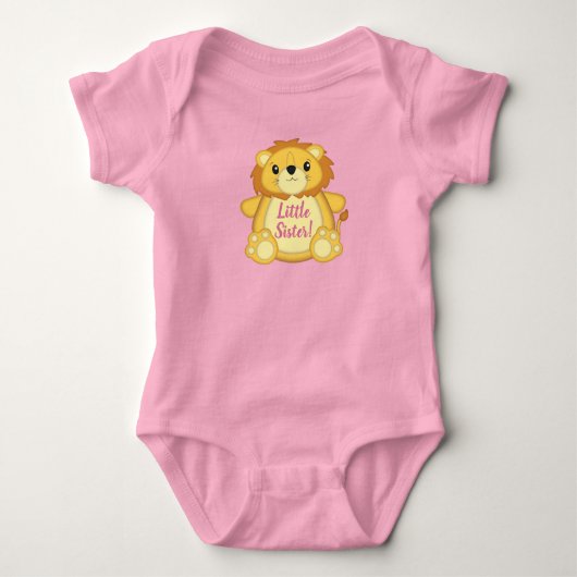 Body Baby Shower Lion Rose (Devant)