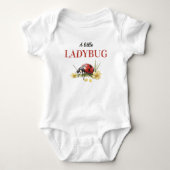 Body Baby Shower Rustic Garden Daisy Little Ladybug (Devant)