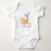 Body Baby Shower Sirène Océan  (Devant)