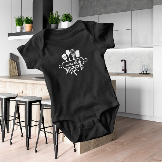 Body Baby Sous Chef Cuisine Ustensile et verdure