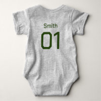 Baby Sport Team Jersey Bodysuit