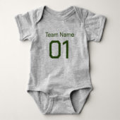 Body Baby Sport Team Jersey Bodysuit (Devant)