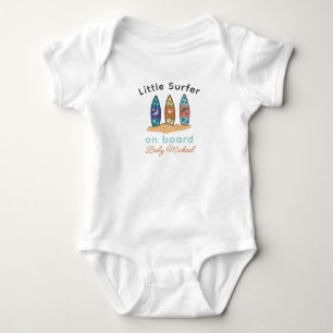 Body Baby Surf Cadeau Little Surfer à Bord