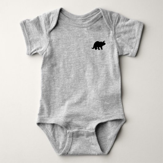 Body * Baby T-Shirt dinosaure, dino (Devant)