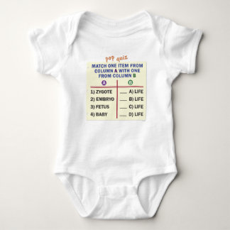 Body Baby t-shirt or one-piece.