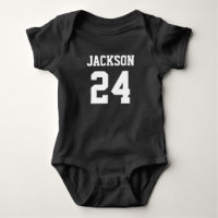 Baby Team Jersey Numéro et Monogramme
