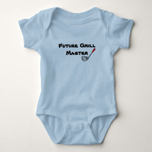 Body Baby Tee - "Future Grill Master"