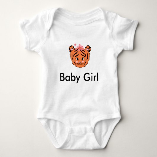 Body Baby Tiger Girl Onsie (Devant)