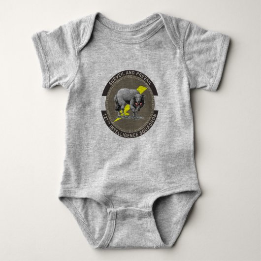 Body Baby Wolf Morale Onsie (Devant)