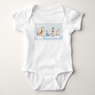 Body Baby Zebra avec tous ses amis