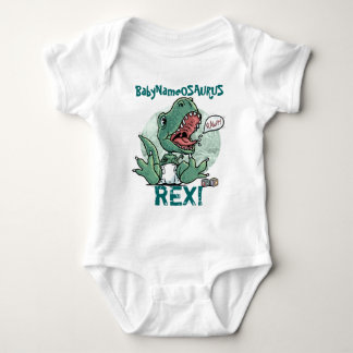 Body BabyNameosaurus Rex éditent avec votre nom de