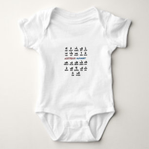 Body Babyonesie de l'alphabet assyrien