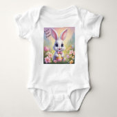 Body Baby's First Easter Ajouter un nom mignon (Devant)