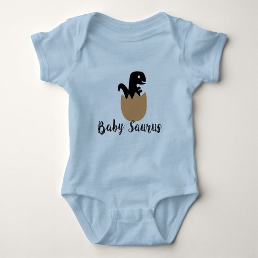 Body Babysaurus Shirt, Baby Saurus Bodysuit, Grossesse (Devant)