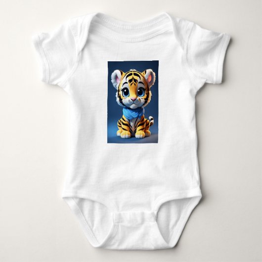 Body Babysuit avec 🐯 mignonette (Devant)