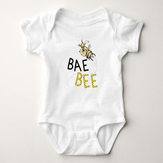 Body Bae Bee Baby Clothes, Bumblebee bodysuit (Devant)