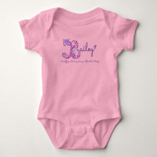 Body Bailey girls B nom signifiant chemise monographiqu
