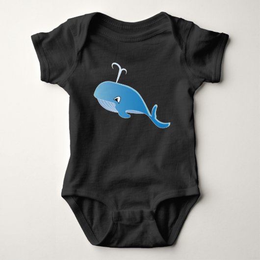 Body Baleine - Costume bébé Jersey (Devant)