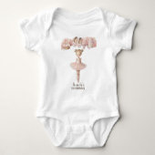 Body Ballerine Balle Douce Rose (Devant)