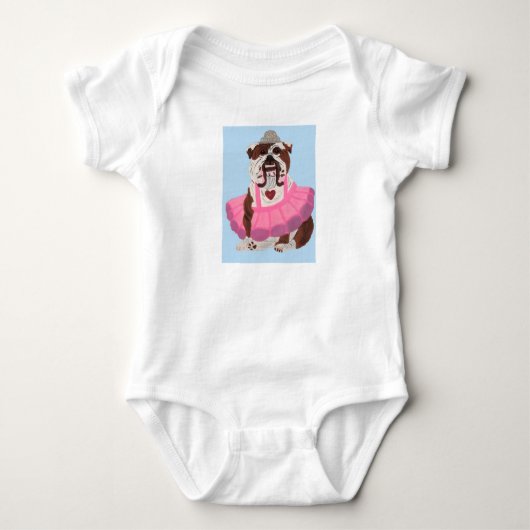 Body Ballerine Bouledogue (Devant)