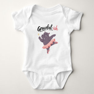 Body Ballerine Hippopotame Plutôt Gracieuse