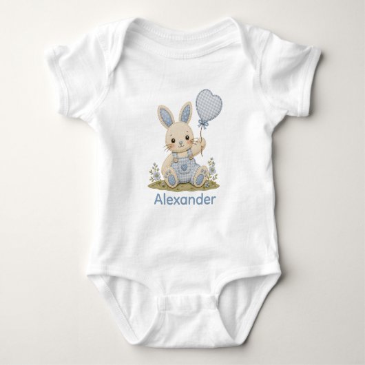Body Ballon de lapin bleu (Devant)