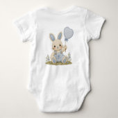 Body Ballon de lapin bleu (Dos)