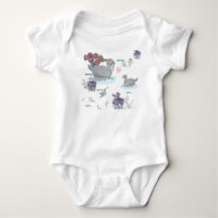 Ballons de canard Nursery Thème Bébé Vêtements