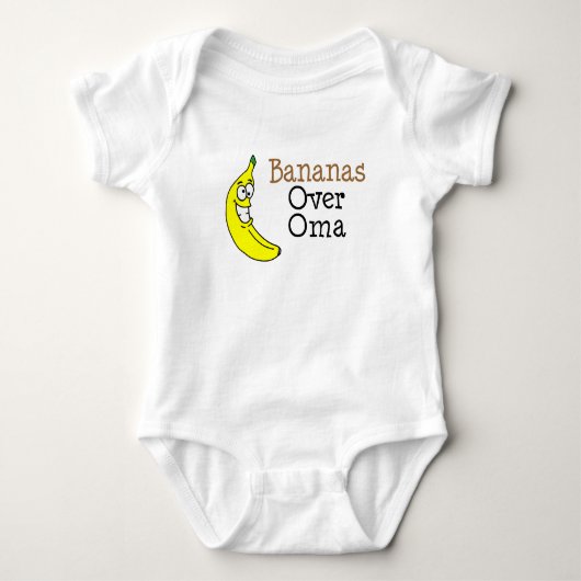 Body Bananes pour Oma (Devant)