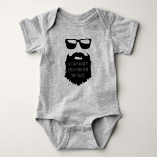 Body Barbe papa - barbe cool Baby One Piece 
