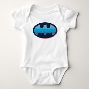 Body Batman Symbole rose et bleu