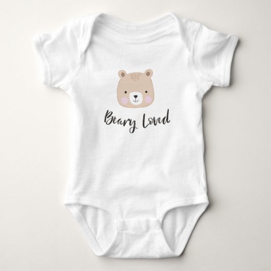 Body Beary Loved | Ours mignon | Marron clair (Devant)