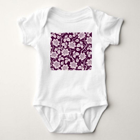 Body Beau motif floral (Devant)