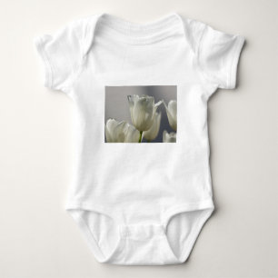 Body Beaux Tulipes Blancs de Printemps