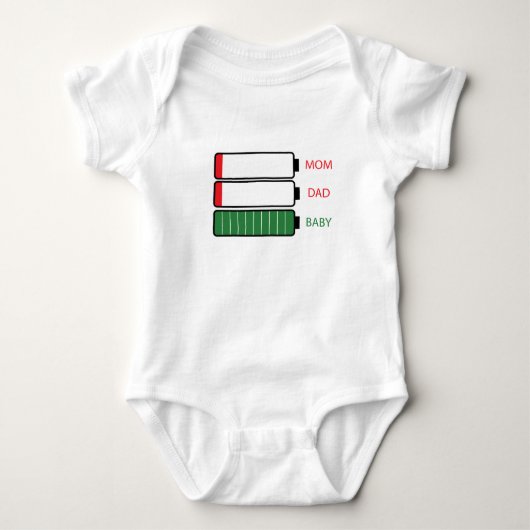 Body Bébé 100% Énergie  (Devant)