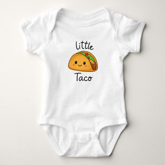 Body bébé adorable petit taco (Devant)