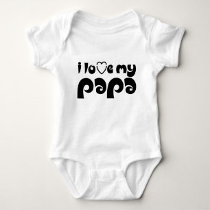 Body bébé adoré de papa