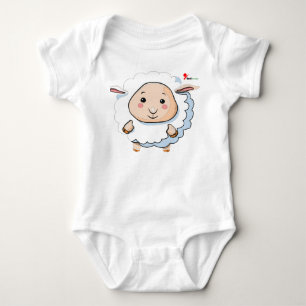 Body bébé agneau adorable