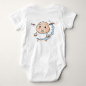 Body bébé agneau adorable (Dos)