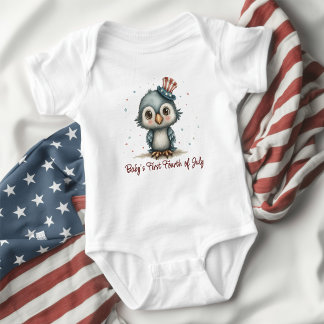 Body Bébé aigle patriotique 4 juillet