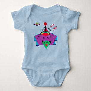 Body Bébé Alien mignon - Cowboy Baby Bodysuit