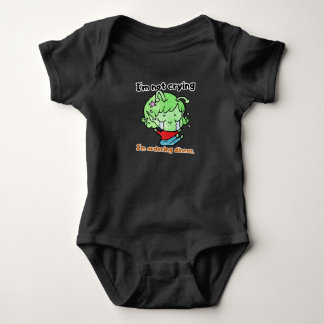 Body Bébé Alien Pleurnicheur et Drôle "Commande le Dîne