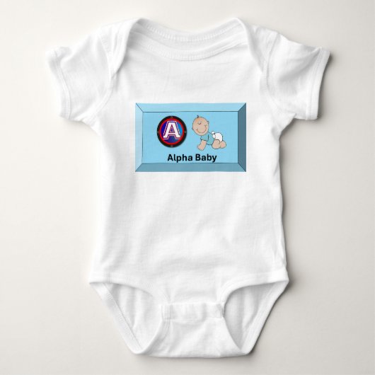Body Bébé Alpha (Devant)