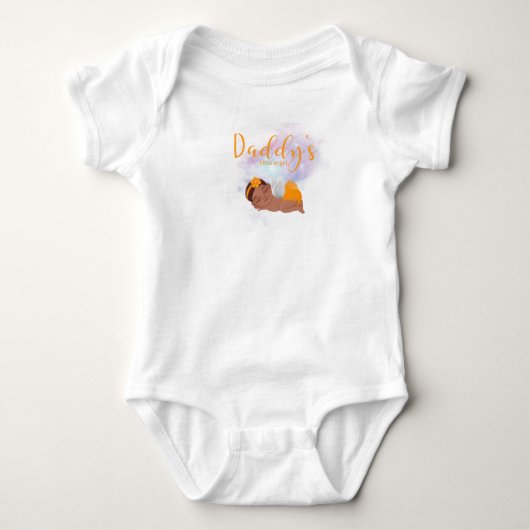 Body bébé ange de papa (Devant)
